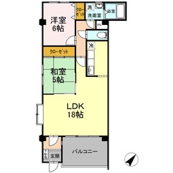 日永駅 徒歩8分 1階の物件間取画像